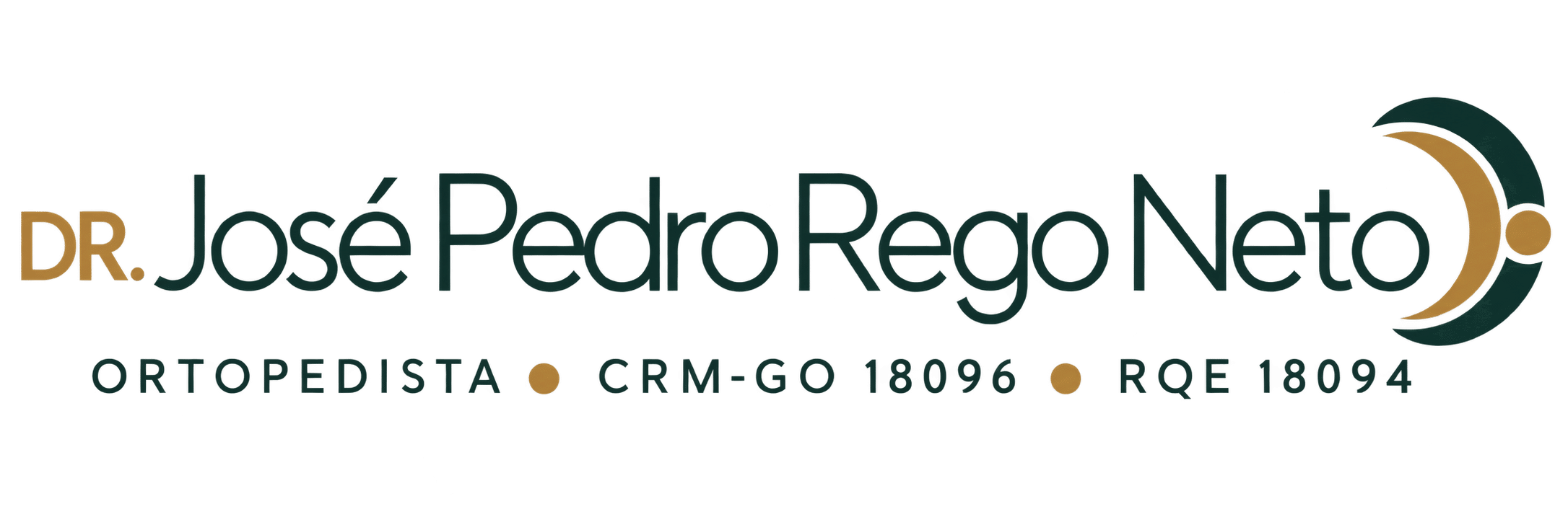 Dr. José Pedro Rego Neto — Ortopedista — CRM-GO 18096 — RQE 18094